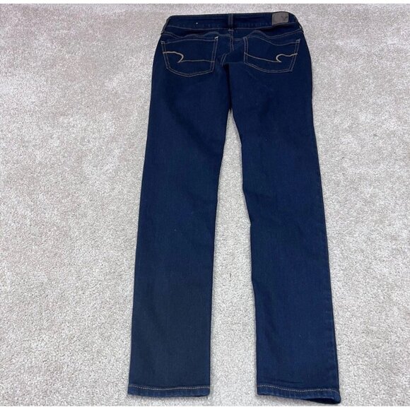 American Eagle Jegging Jeans Women’s Blue Skinny Pockets Size 2 - Picture 10 of 12